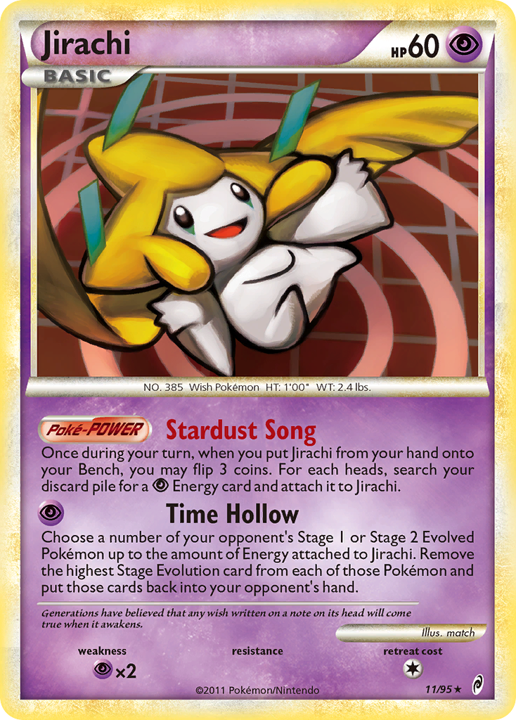 Jirachi (11/95) [HeartGold & SoulSilver: Call of Legends] | GnG Games