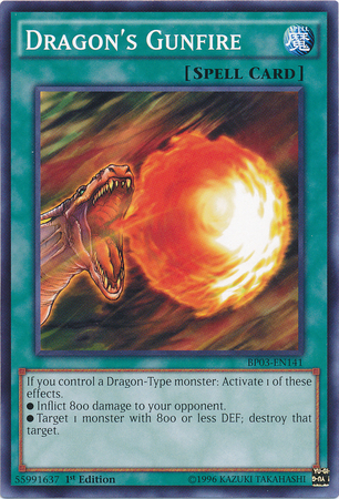 Dragon's Gunfire [BP03-EN141] Common | GnG Games