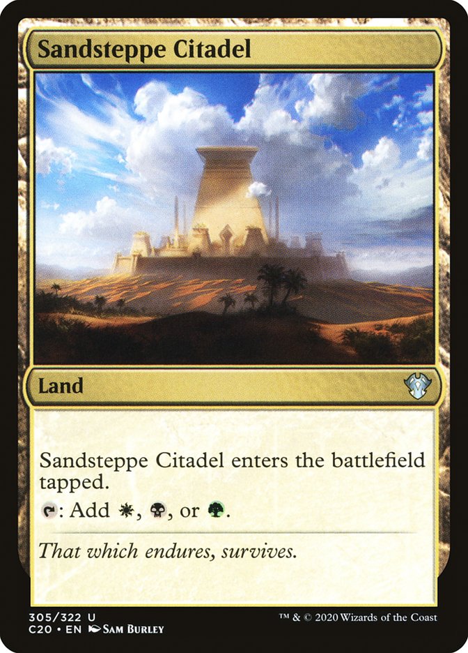 Sandsteppe Citadel [Commander 2020] | GnG Games