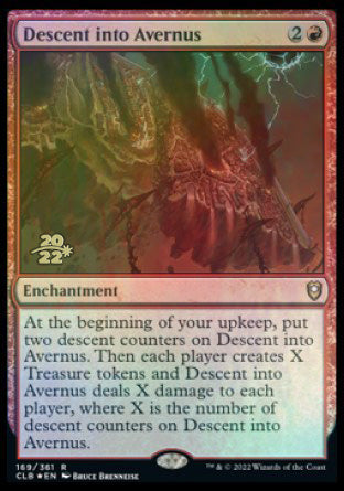 Descent into Avernus [Commander Legends: Battle for Baldur's Gate Prerelease Promos] | GnG Games