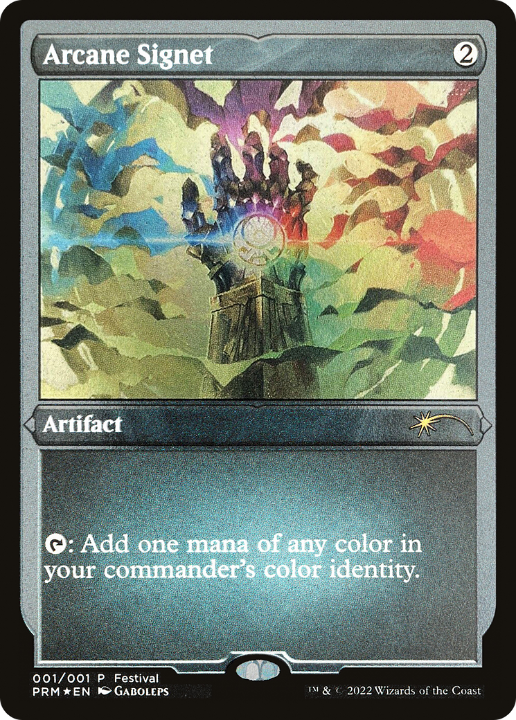 Arcane Signet (Foil Etched) [30th Anniversary Promos] | GnG Games