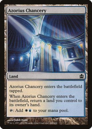 Azorius Chancery [Commander 2011] | GnG Games