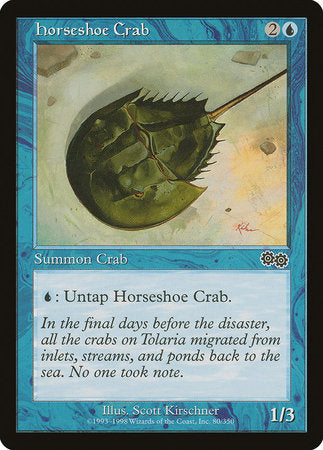 Horseshoe Crab [Urza's Saga] | GnG Games