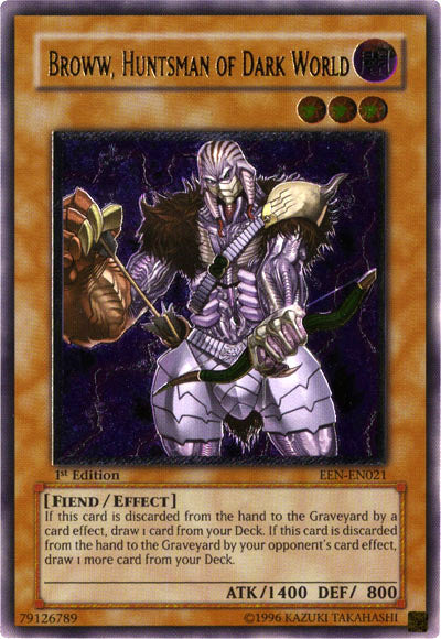 Broww, Huntsman of Dark World [EEN-EN021] Ultimate Rare | GnG Games