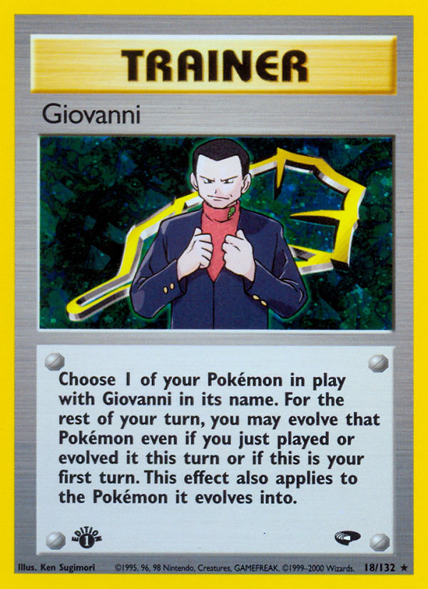 Giovanni (18/132) [Gym Challenge 1st Edition] | GnG Games