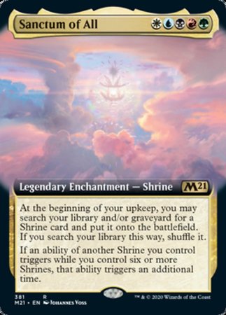 Sanctum of All (Extended Art) [Core Set 2021] | GnG Games