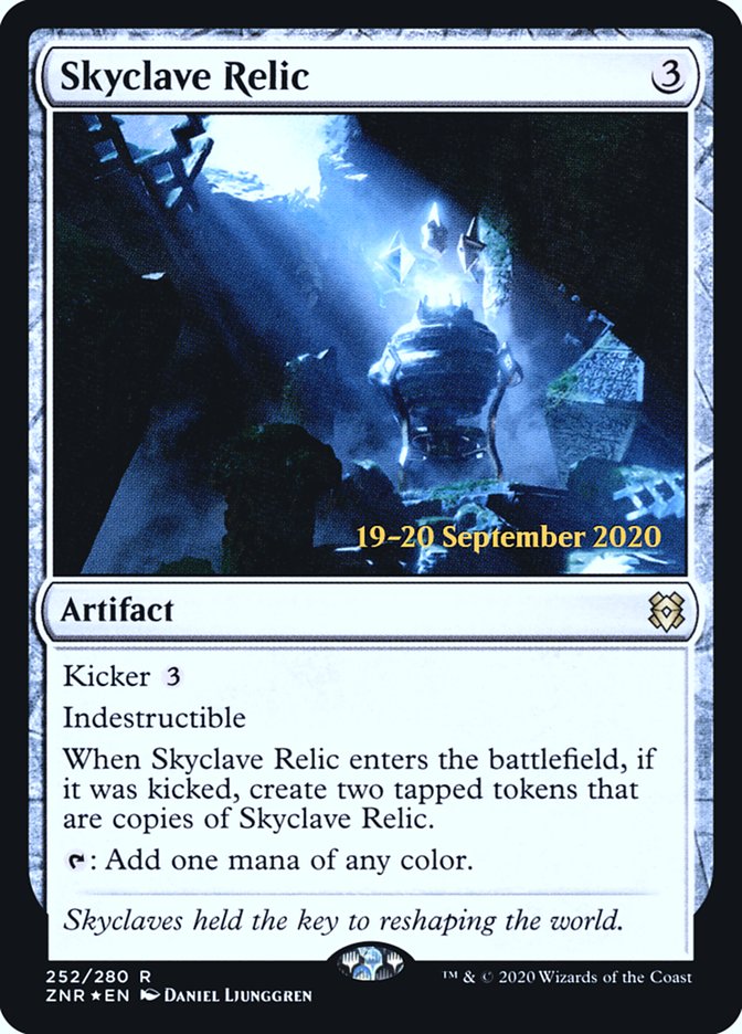 Skyclave Relic  [Zendikar Rising Prerelease Promos] | GnG Games