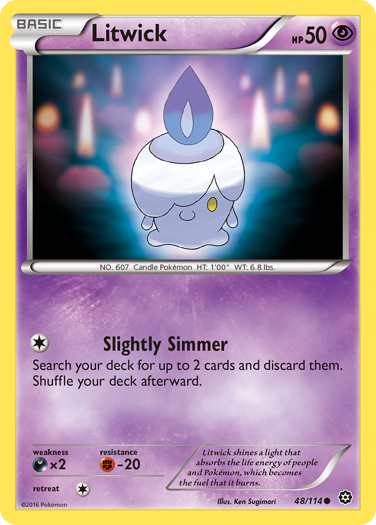 Litwick (48/114) [XY: Steam Siege] | GnG Games