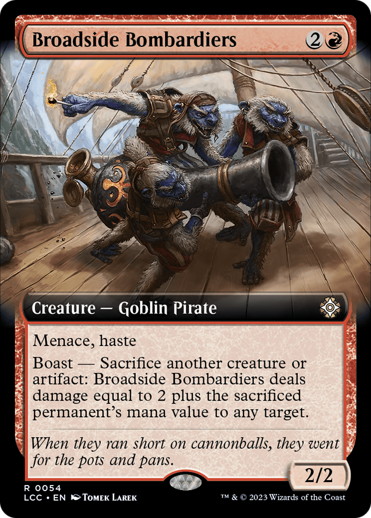 Broadside Bombardiers (Extended Art) [The Lost Caverns of Ixalan Commander] | GnG Games