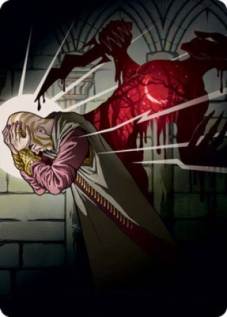 Agonizing Remorse Art Card [Strixhaven: School of Mages Art Series] | GnG Games