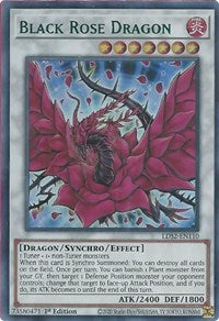 Black Rose Dragon (Green) [LDS2-EN110] Ultra Rare | GnG Games