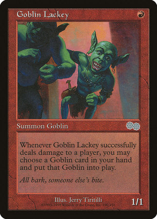 Goblin Lackey [Urza's Saga] | GnG Games