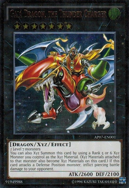 Gaia Dragon, the Thunder Charger [AP07-EN001] Ultimate Rare | GnG Games