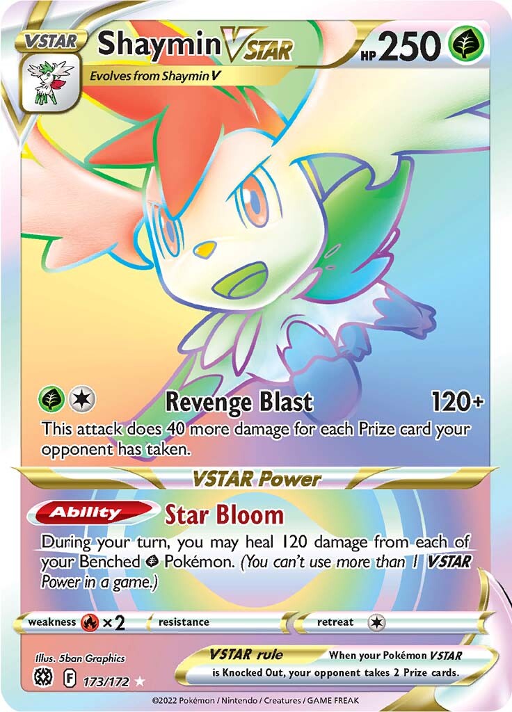 Shaymin VSTAR (173/172) [Sword & Shield: Brilliant Stars] | GnG Games