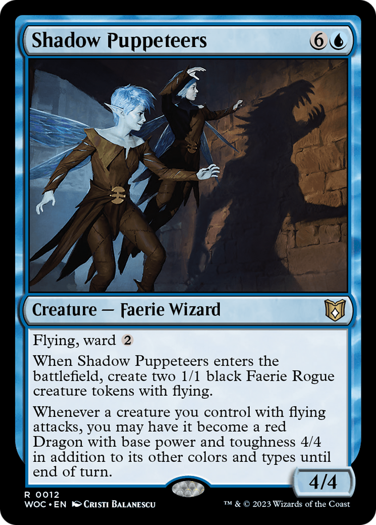 Shadow Puppeteers [Wilds of Eldraine Commander] | GnG Games