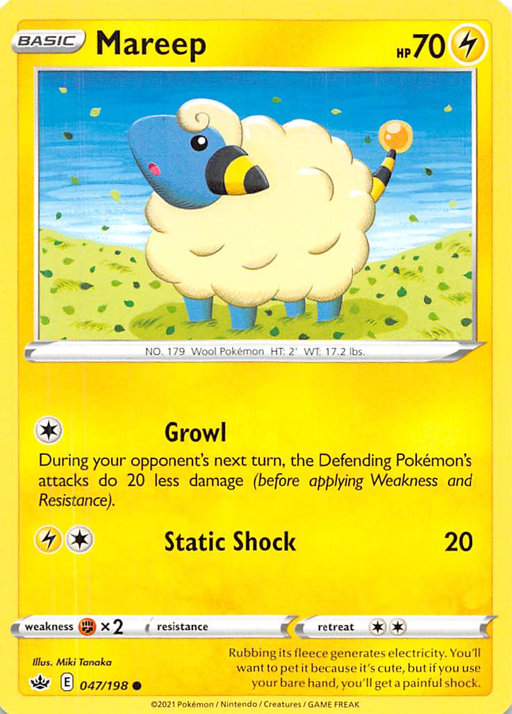 Mareep (047/198) [Sword & Shield: Chilling Reign] | GnG Games