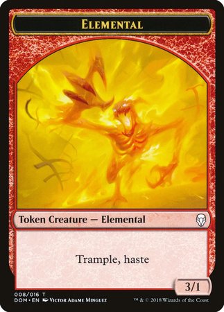 Elemental Token [Dominaria Tokens] | GnG Games