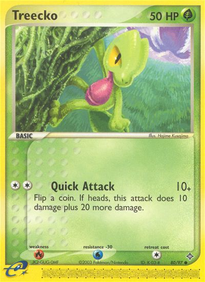 Treecko (80/97) [EX: Dragon] | GnG Games