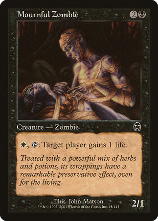 Mournful Zombie [Apocalypse] | GnG Games