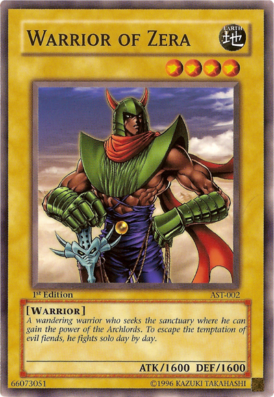 Warrior of Zera [AST-002] Common | GnG Games