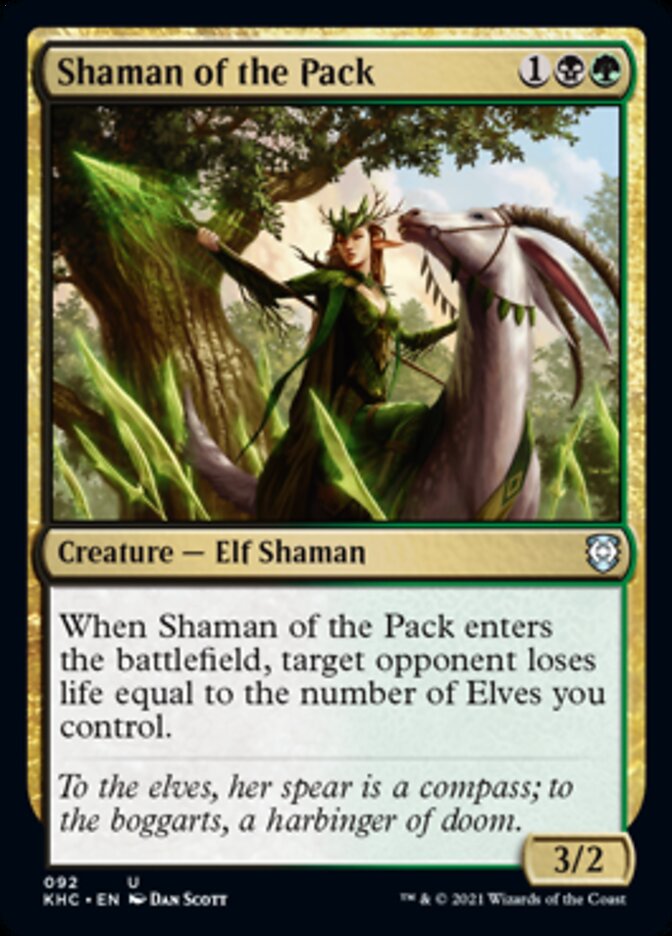 Shaman of the Pack [Kaldheim Commander] | GnG Games