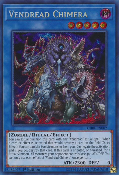 Vendread Chimera [CIBR-EN082] Secret Rare | GnG Games