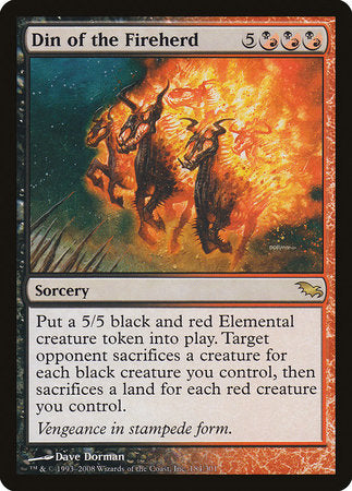Din of the Fireherd [Shadowmoor] | GnG Games