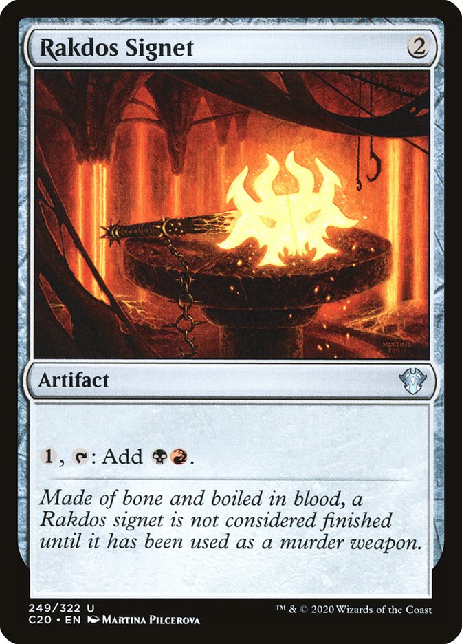 Rakdos Signet [Commander 2020] | GnG Games