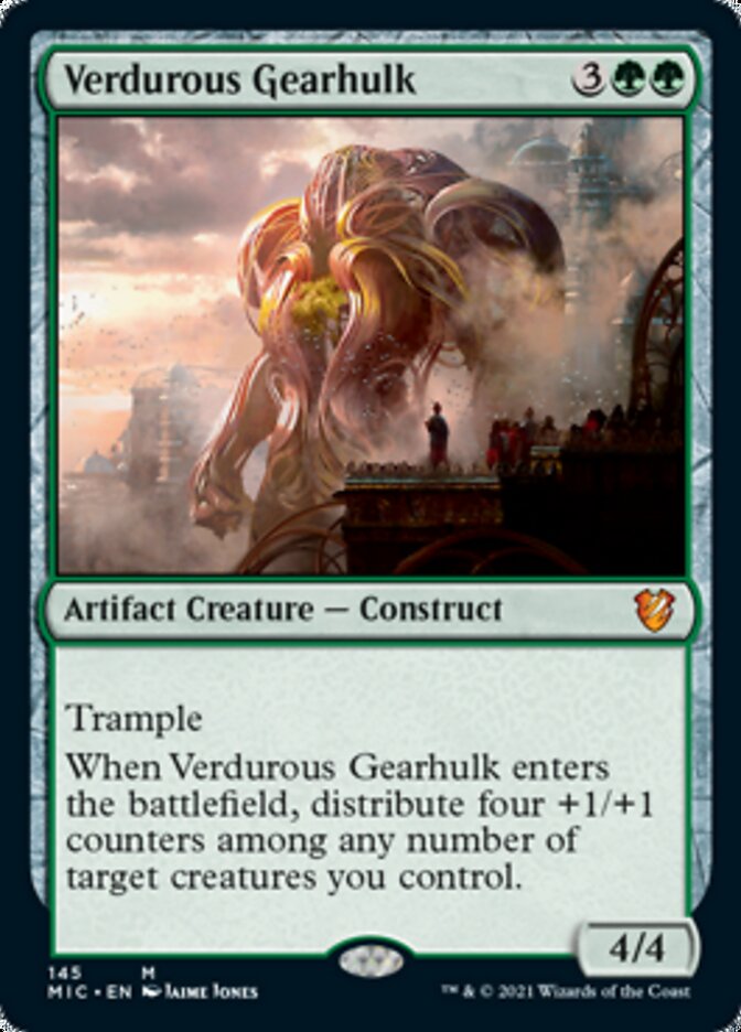 Verdurous Gearhulk [Innistrad: Midnight Hunt Commander] | GnG Games