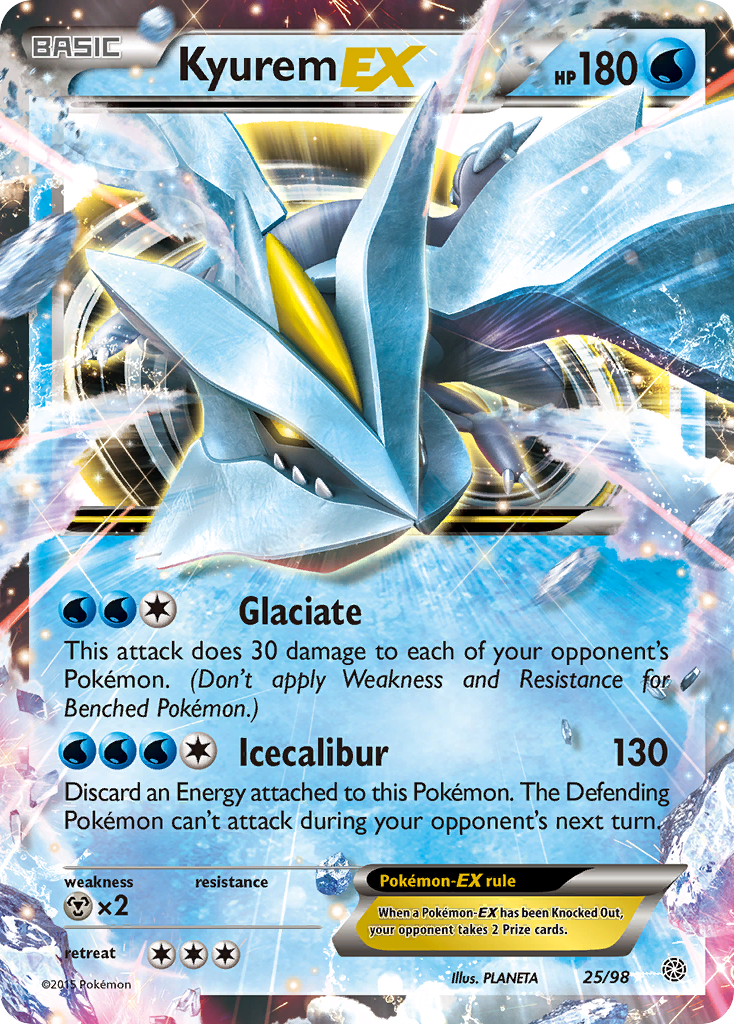 Kyurem EX (25/98) [XY: Ancient Origins] | GnG Games