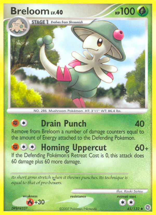 Breloom (45/132) [Diamond & Pearl: Secret Wonders] | GnG Games