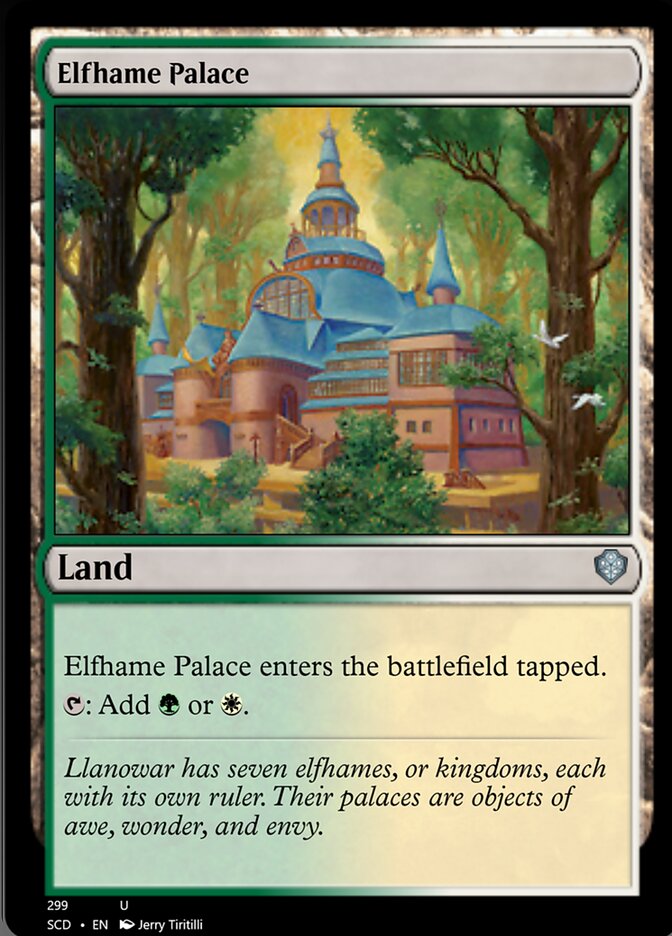Elfhame Palace [Starter Commander Decks] | GnG Games