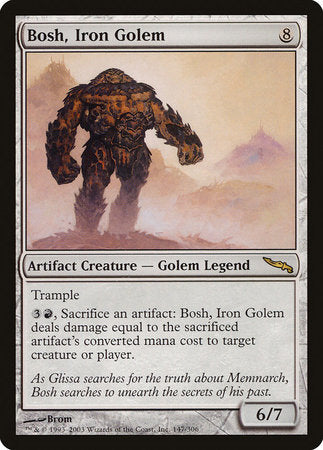 Bosh, Iron Golem [Mirrodin] | GnG Games