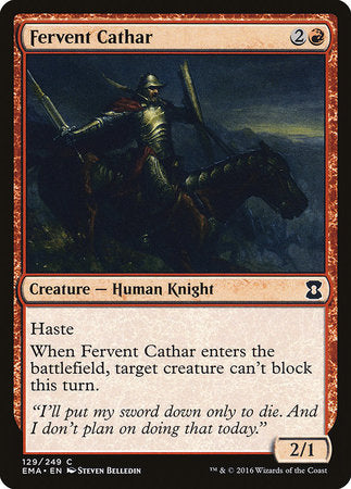 Fervent Cathar [Eternal Masters] | GnG Games