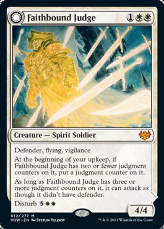 Faithbound Judge // Sinner's Judgment [Innistrad: Crimson Vow] | GnG Games