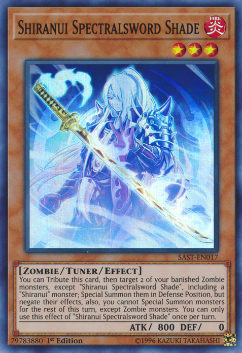 Shiranui Spectralsword Shade [SAST-EN017] Super Rare | GnG Games