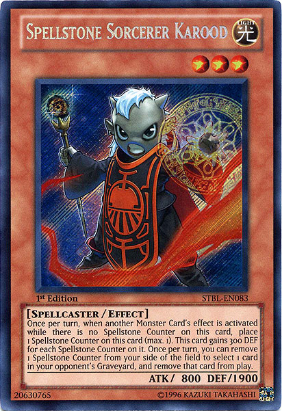 Spellstone Sorcerer Karood [STBL-EN083] Secret Rare | GnG Games