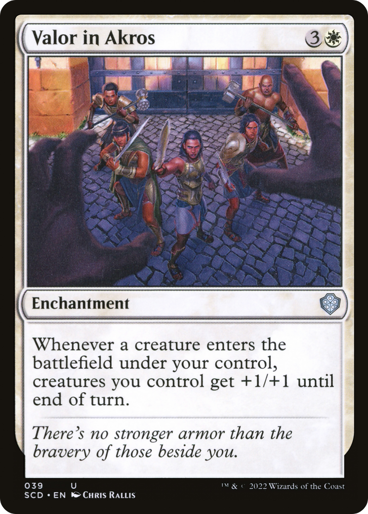 Valor in Akros [Starter Commander Decks] | GnG Games