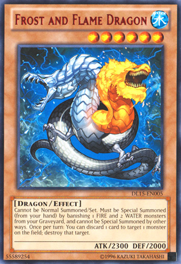 Frost and Flame Dragon (Red) [DL15-EN005] Rare | GnG Games