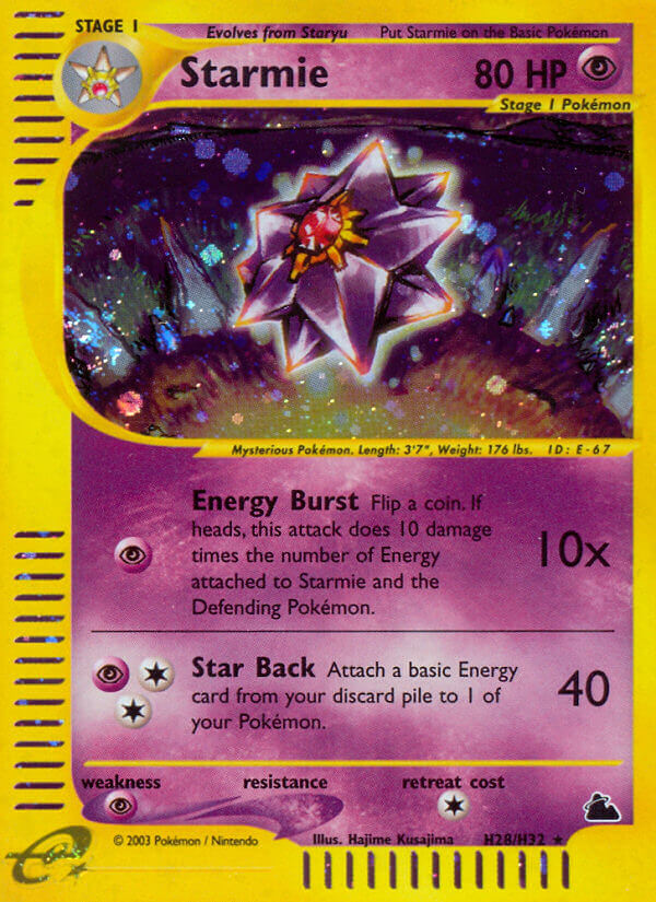 Starmie (H28/H32) [Skyridge] | GnG Games