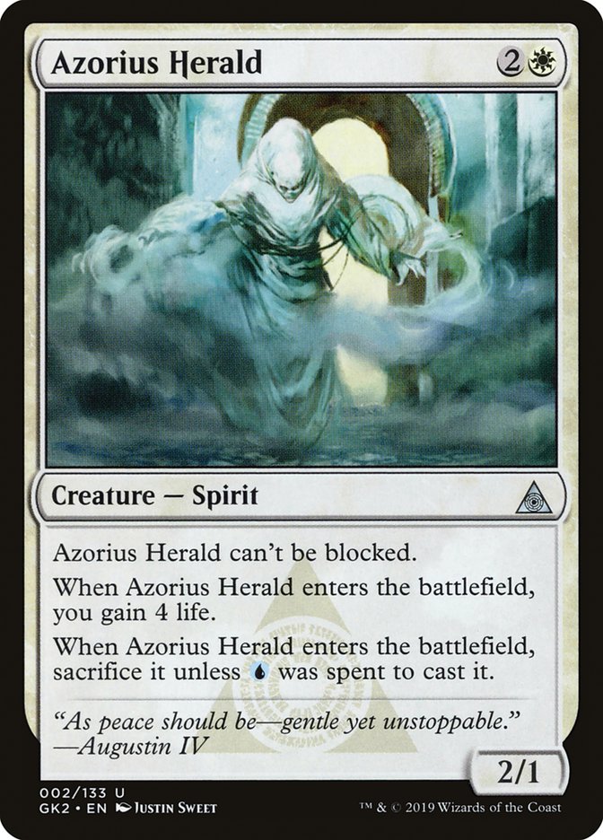 Azorius Herald [Ravnica Allegiance Guild Kit] | GnG Games