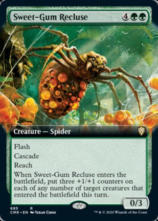 Sweet-Gum Recluse (Extended Art) [Commander Legends] | GnG Games