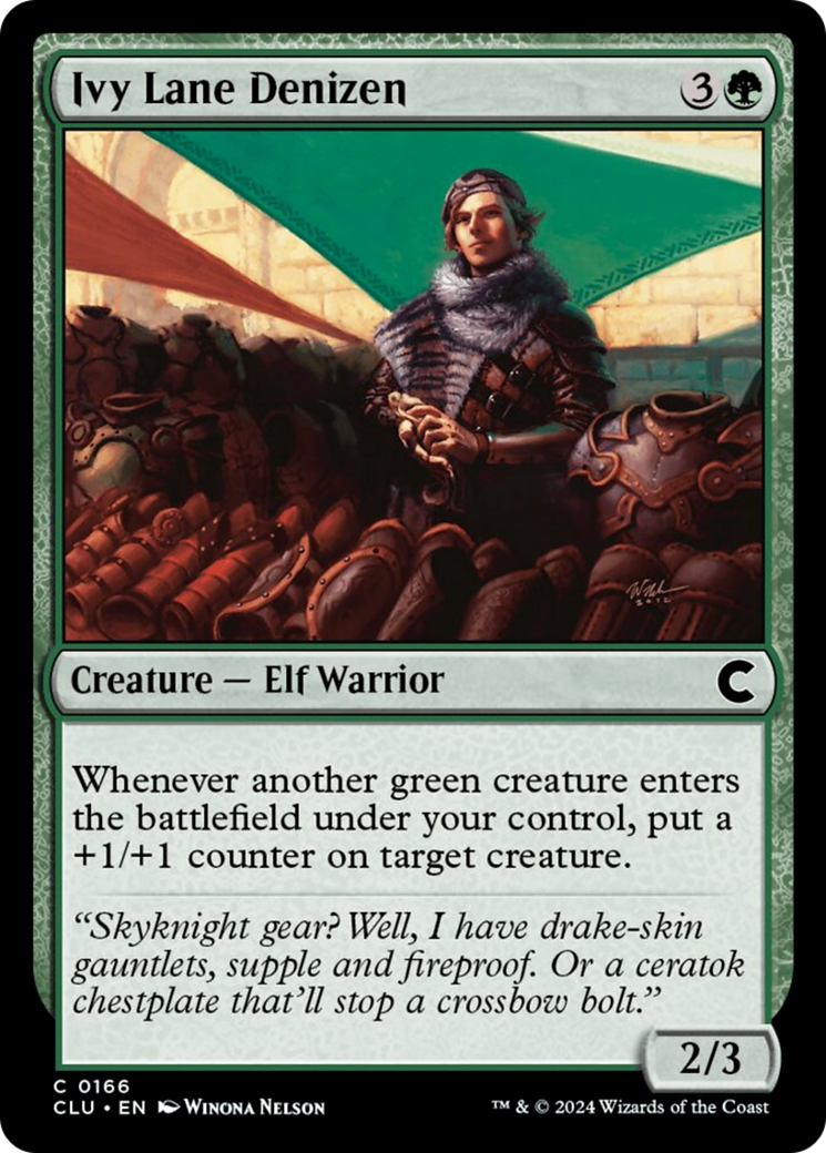 Ivy Lane Denizen [Ravnica: Clue Edition] | GnG Games