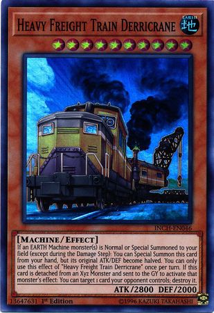 Heavy Freight Train Derricrane [INCH-EN046] Super Rare | GnG Games