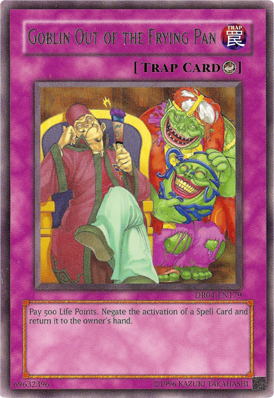 Goblin Out of the Frying Pan [DR04-EN179] Rare | GnG Games