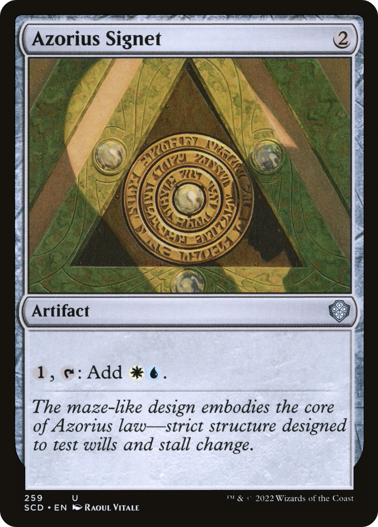 Azorius Signet [Starter Commander Decks] | GnG Games