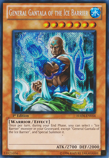 General Gantala of the Ice Barrier [HA04-EN054] Secret Rare | GnG Games