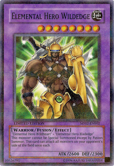 Elemental HERO Wildedge [MF02-EN002] Rare | GnG Games