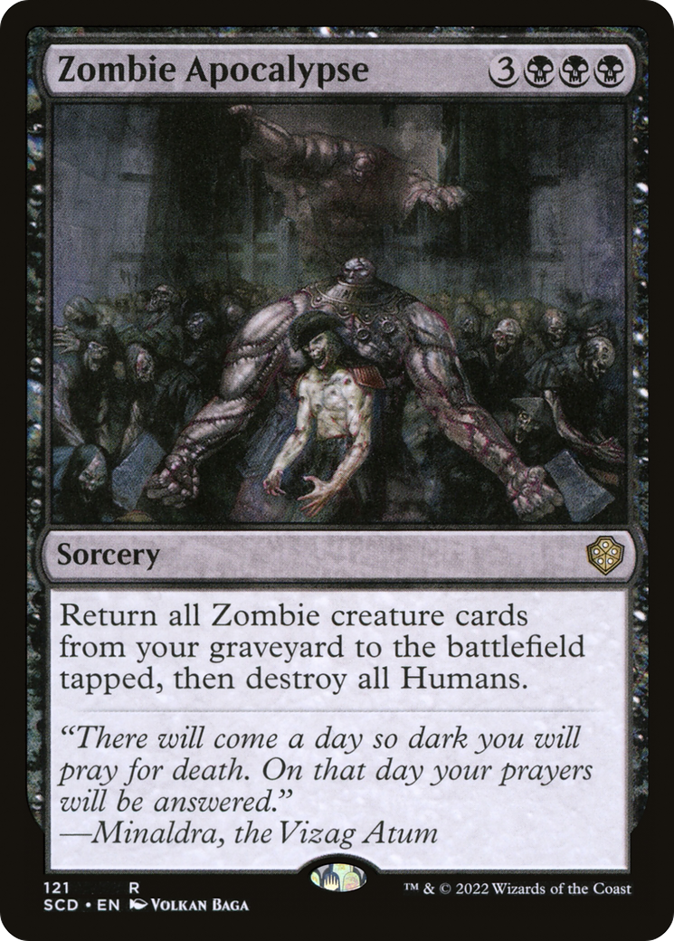 Zombie Apocalypse [Starter Commander Decks] | GnG Games