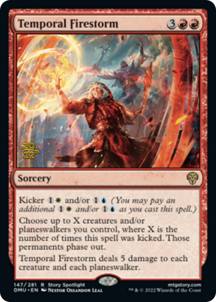 Temporal Firestorm [Dominaria United Prerelease Promos] | GnG Games